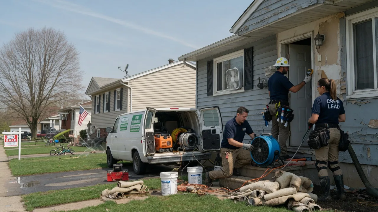 Flood Cleanup in Elm Grove, WI near me